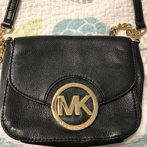 Black Michael Kors Side Bag